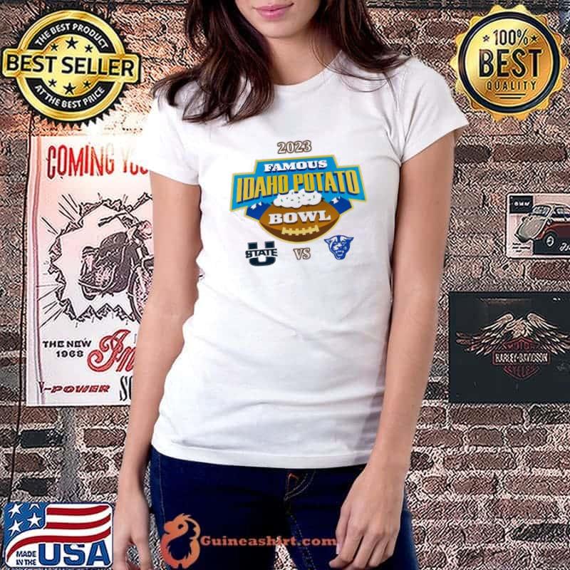 Utah State Vs Georgia State 2023 Idaho Potato Bowl Bound Shirt