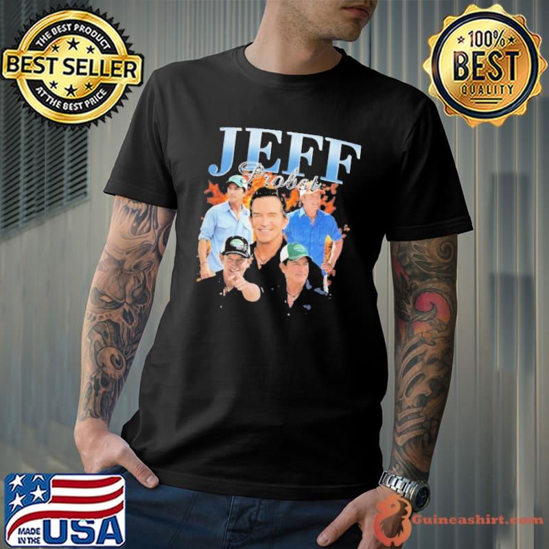 Vintage Jeff probst Jeff probst presenter homage Shirt Unisex