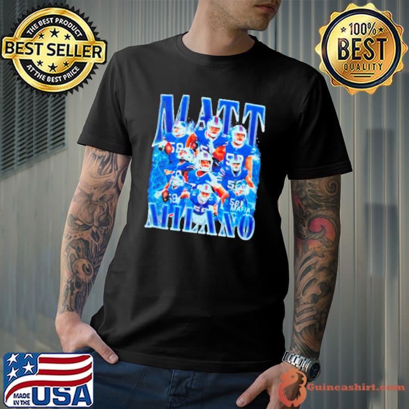 vMatt Milano NFL Buffalo Bills s Unisex