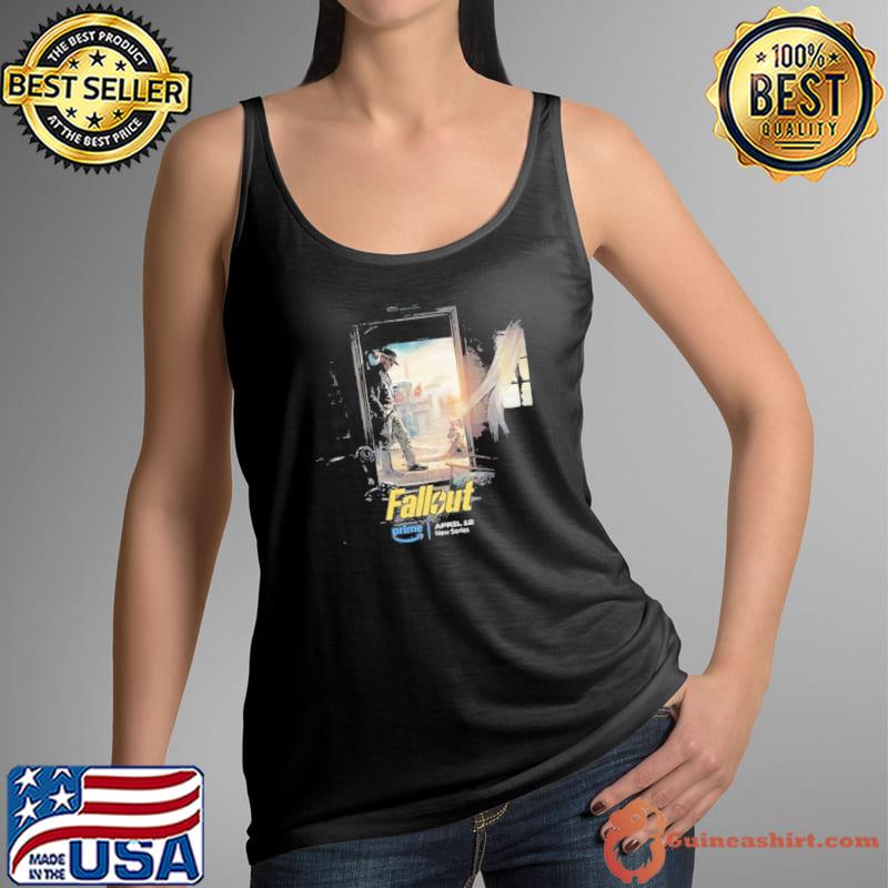 Walton Goggins As The Ghoul Cooper Howard In Fallout Official Poster Shirt