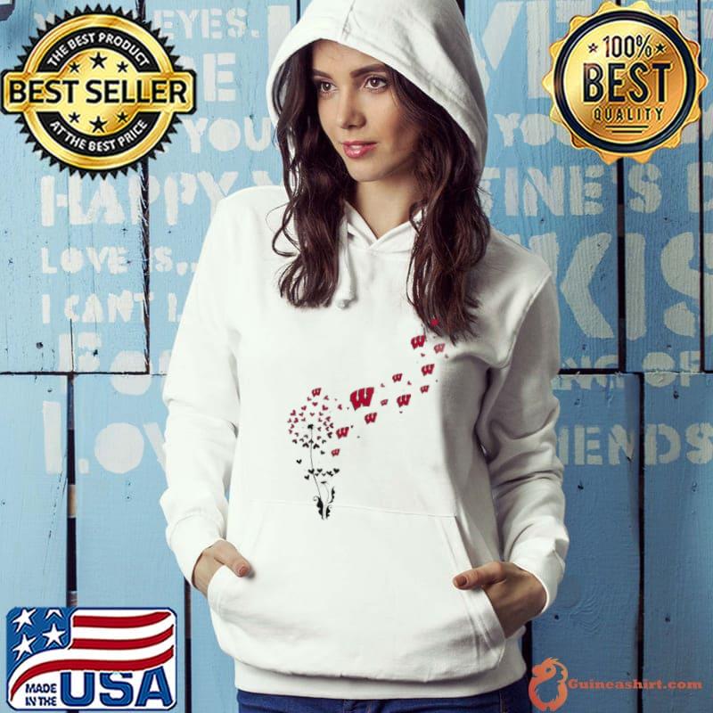 Wisconsin Badgers Dandelion Flower 2023 Shirt