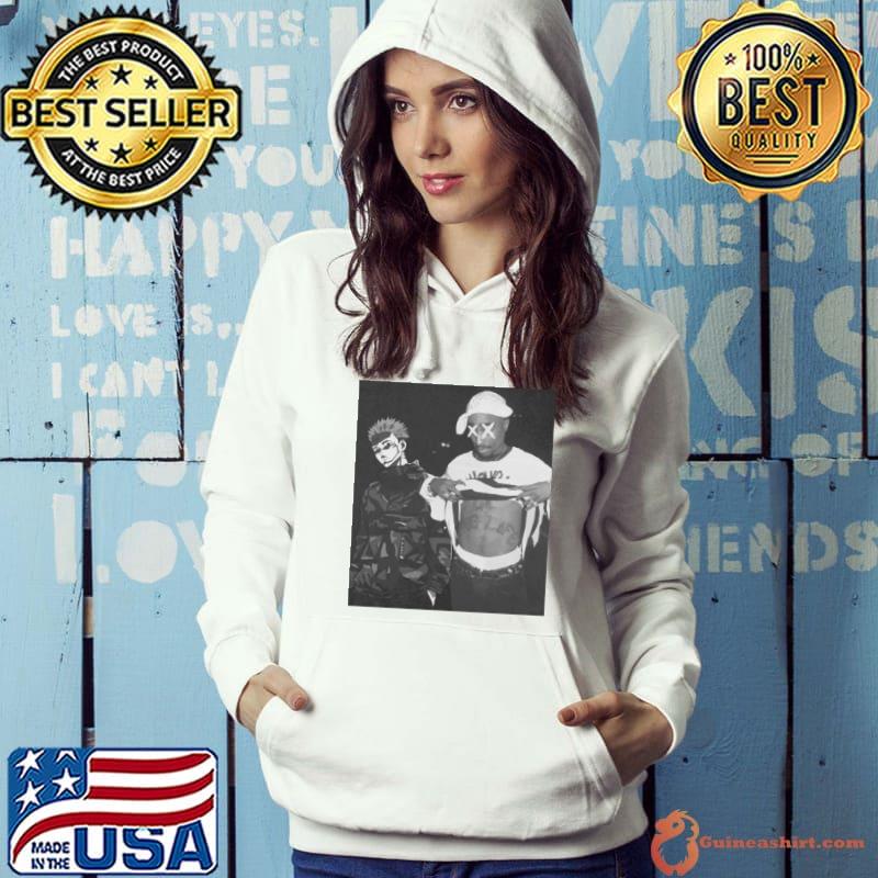 Yuta Itadori And Tupac Shakur King Of Curses Shirt Hoodie