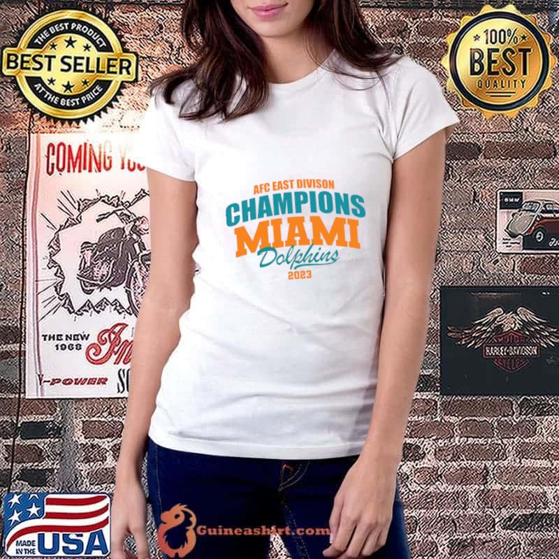 2023 AFC East Champions Miami Dolphins T-Shirt