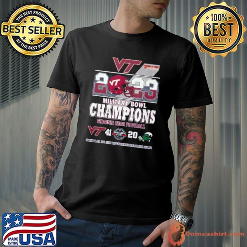 2023 Military Bowl Champions Virginia Tech Football 41 20 Tulane Football s Unisex