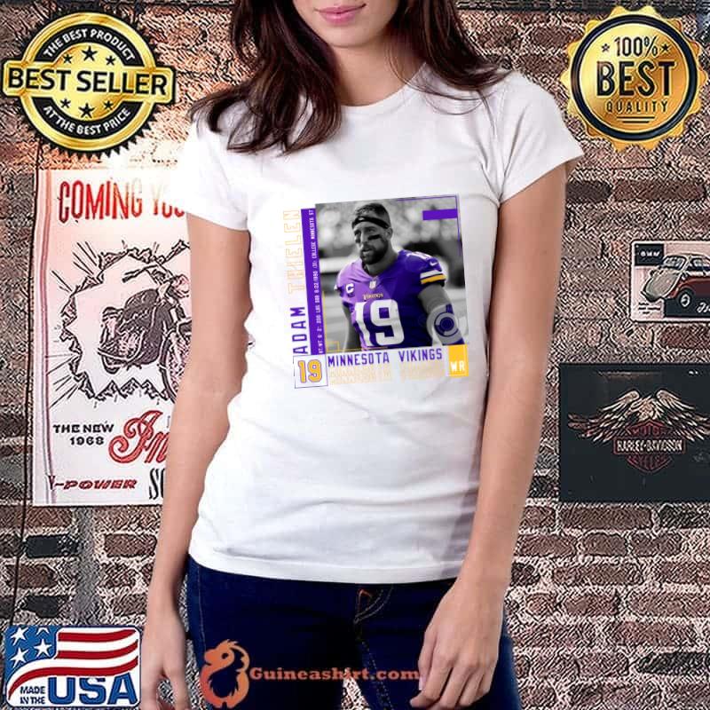 Adam Thielen American football wide receiver for the Carolina Panthers Poster T-Shirt