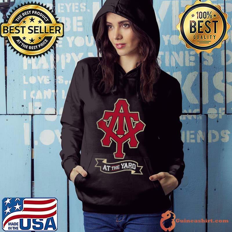 At The Yard Initials And Banner Red Shirt