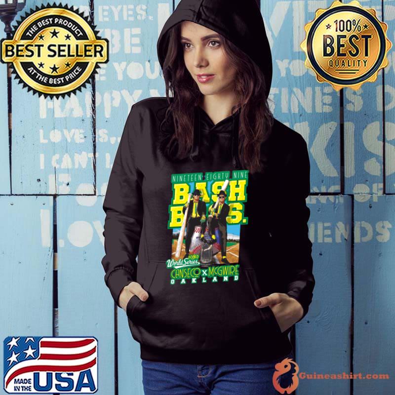 Awesome bash Brothers Canseco McGwire World Series 1989 T-Shirt