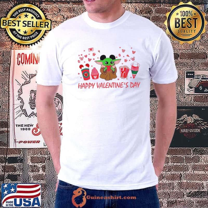 Baby Yoda happy valentine’s day shirt