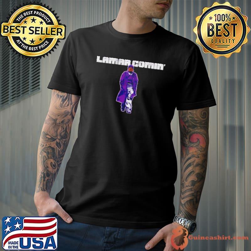 Baltimore Ravens Lamar Jackson Comin’ Shirt