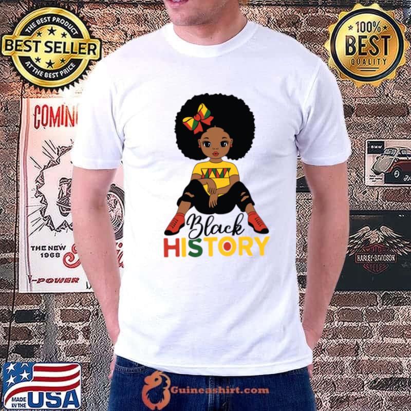 Black History Month Black Woman T-Shirt