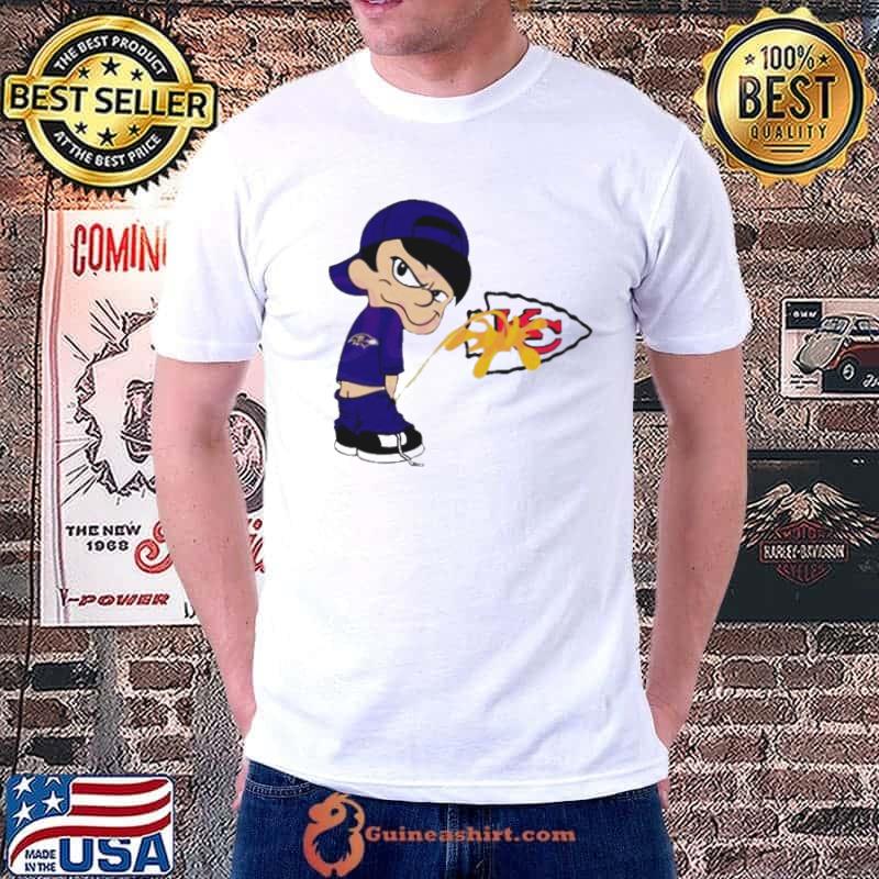 Boy Baltimore Ravens Impolite Piss On Kansas City Chiefs s Unisex