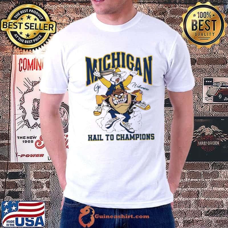 Carry Each Other To Celebrate Victory Go Wolverines Hail To Champions shirt