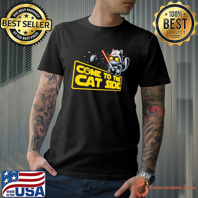 Cat Darth Vader come to the cat side shirt