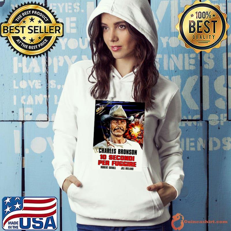 Charles Bronson 10 Secondi Per Fuggire Italian Film Poster T-Shirt