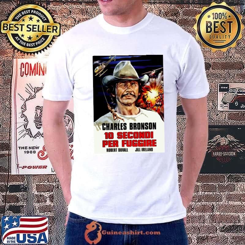 Charles Bronson 10 Secondi Per Fuggire Italian Film Poster T-Shirt Unisex