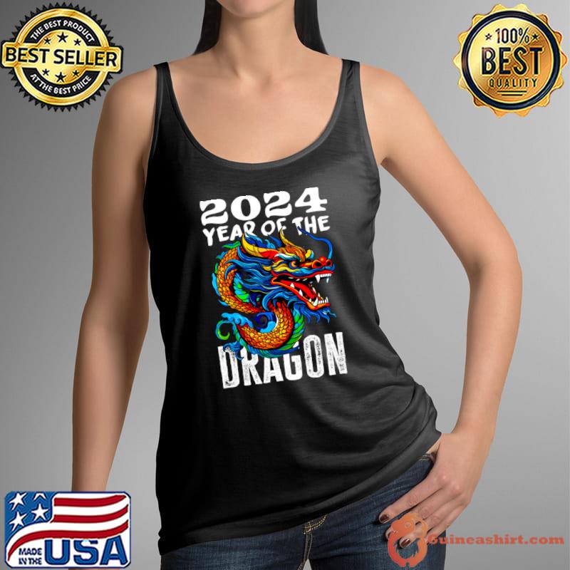 Chinese Lunar New Year Of The Dragon 2024 Happy New Year 2024 T-Shirt