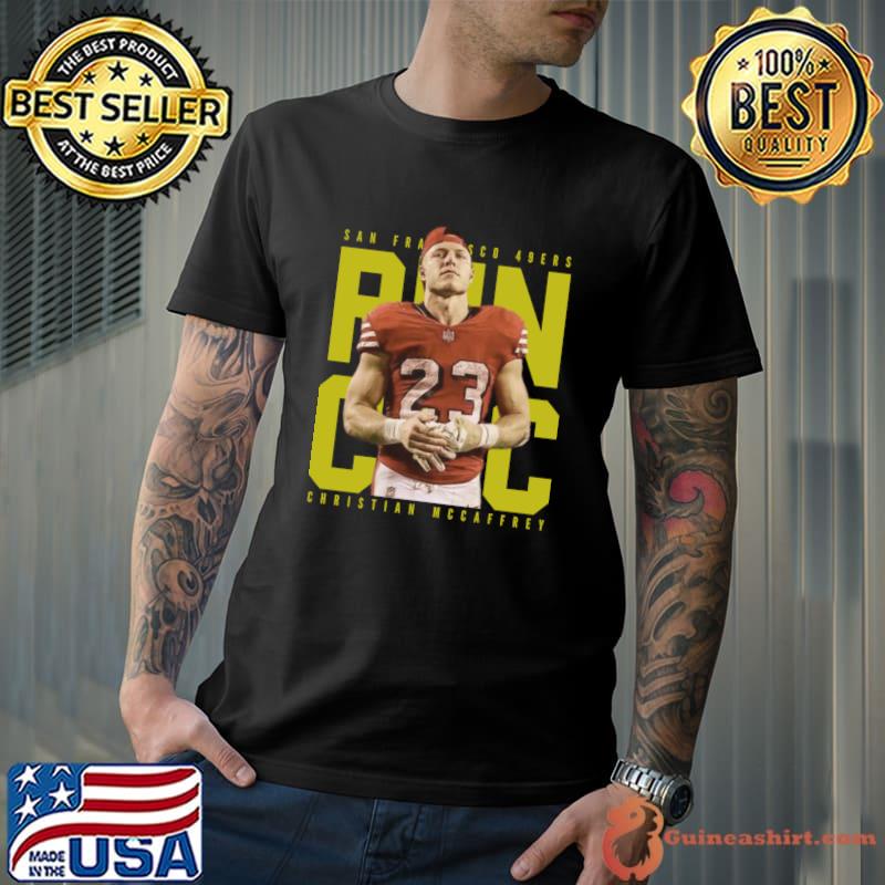Christian McCaffrey American football running back for the San Francisco 49ers T-Shirt Unisex