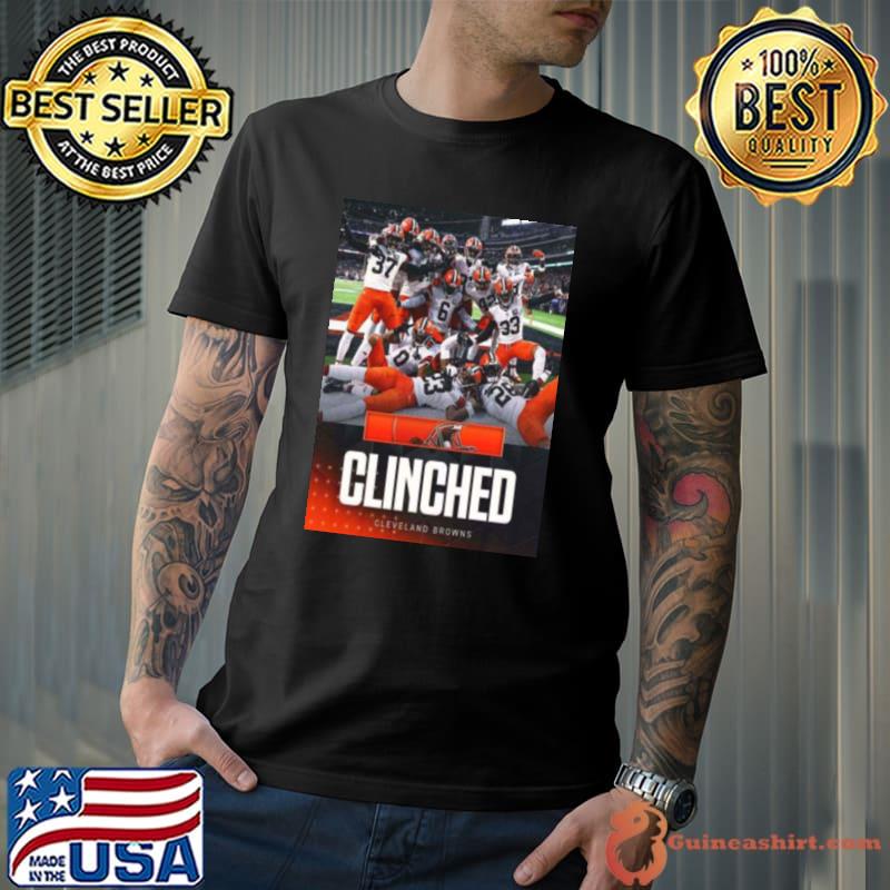 Cleveland Browns Clinched In NFL Playoffs shirt
