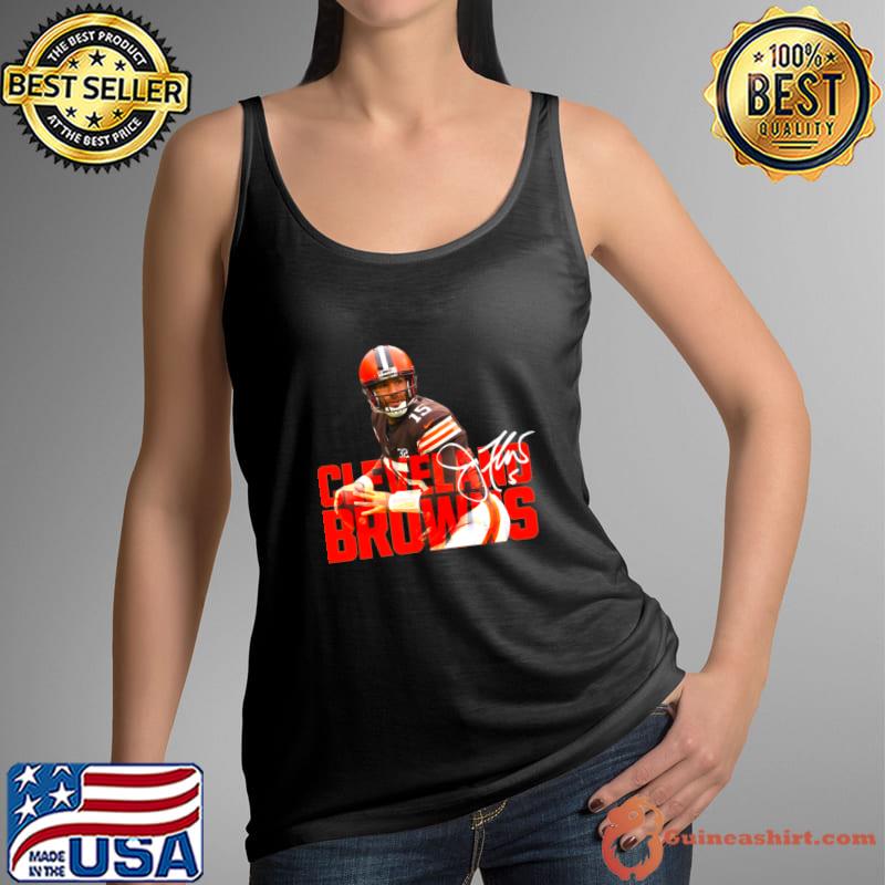 Cleveland Browns Joe Signature flacco with autograph T-Shirt