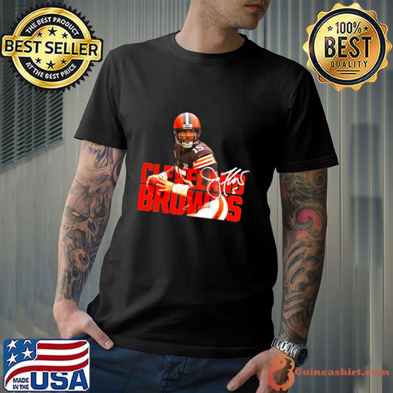 Cleveland Browns Joe Signature flacco with autograph T-Shirt Unisex