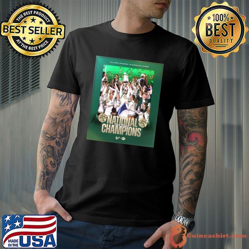 Congratulations To Usf All girl Cheer Back To Back National Champions 2024 Uca All girl Division 1a Game Day Cheer shirt