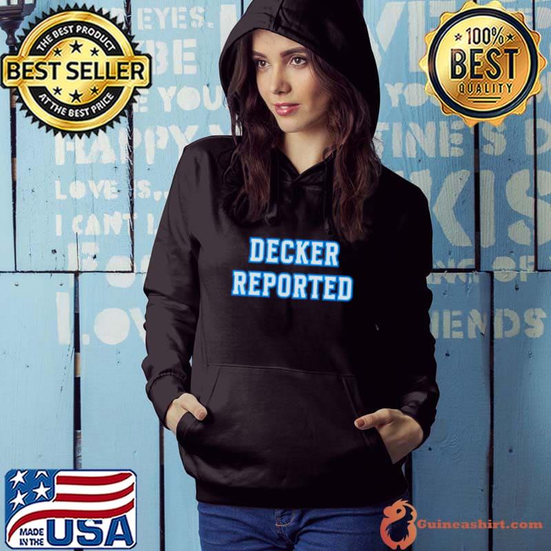 Decker Reported As Eligible Detroit Lions Football shirt