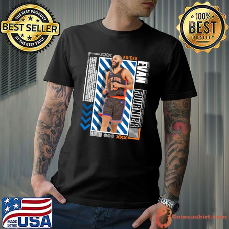 Evan Fournier French professional basketball player for the New York Knicks T-Shirt