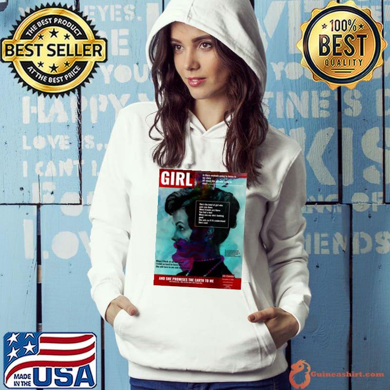Girl And She Promises The Earth To Me Is There Anybody Going Surreal T-Shirt Hoodie