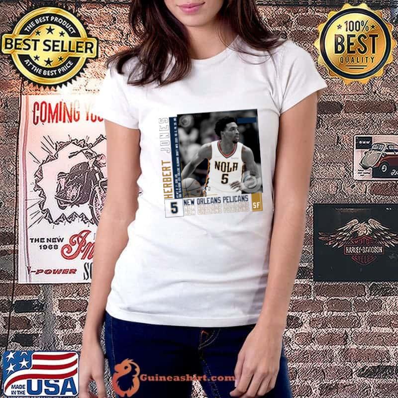 Herbert Jones American professional basketball player for the New Orleans Pelicans T-Shirt