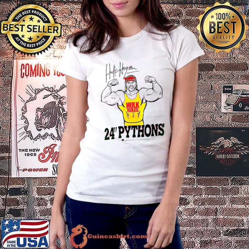 Hulk Hogan Hulk Rules 24 Pythons Shirt Ladiestee