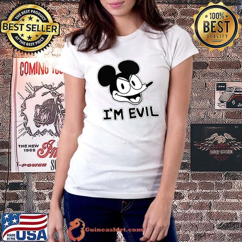 I’m evil mickey public domain commemoration shirt