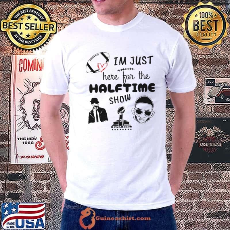 I’m just here for the halftime show usher rapper shirt