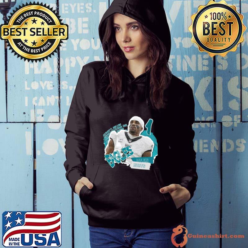 Jalen Hurts Superstar American football quarterback for the Philadelphia Eagles T-Shirt Hoodie