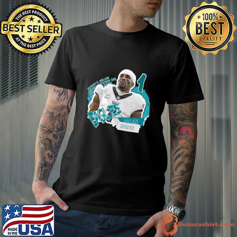 Jalen Hurts Superstar American football quarterback for the Philadelphia Eagles T-Shirt Unisex