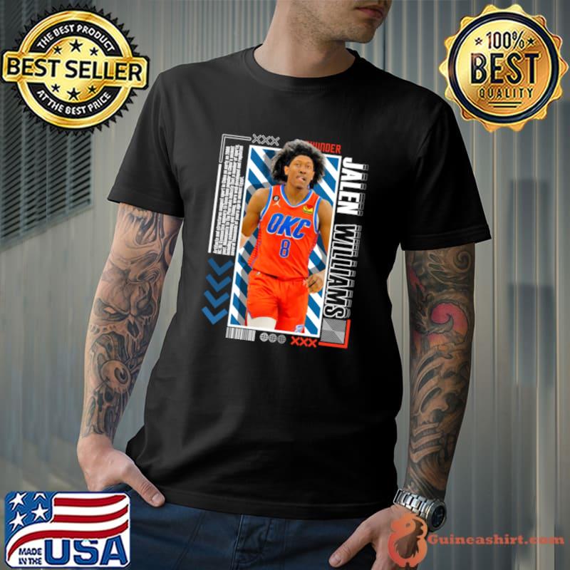 Jalen Williams American professional basketball player for the Oklahoma City Thunder T-Shirt