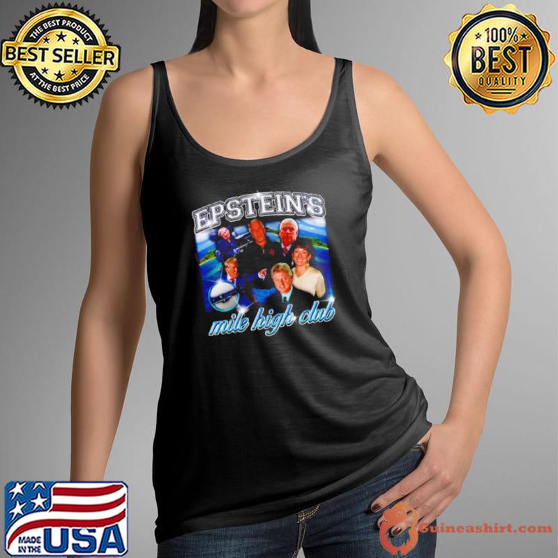 Jeffrey Epstein mile high club vintage s Tank Top