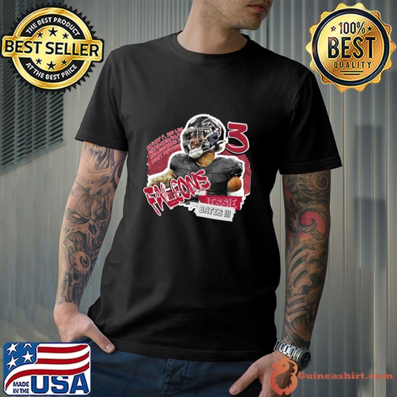 Jessie Bates Superstar American football safety for the Atlanta Falcons T-Shirt Unisex