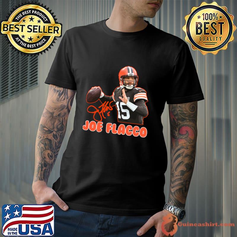 Joe Flacco American football quarterback for the Cleveland Browns signature T-Shirt Unisex
