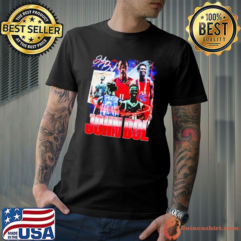 John Bol Ole Miss Rebels graphic poster shirt