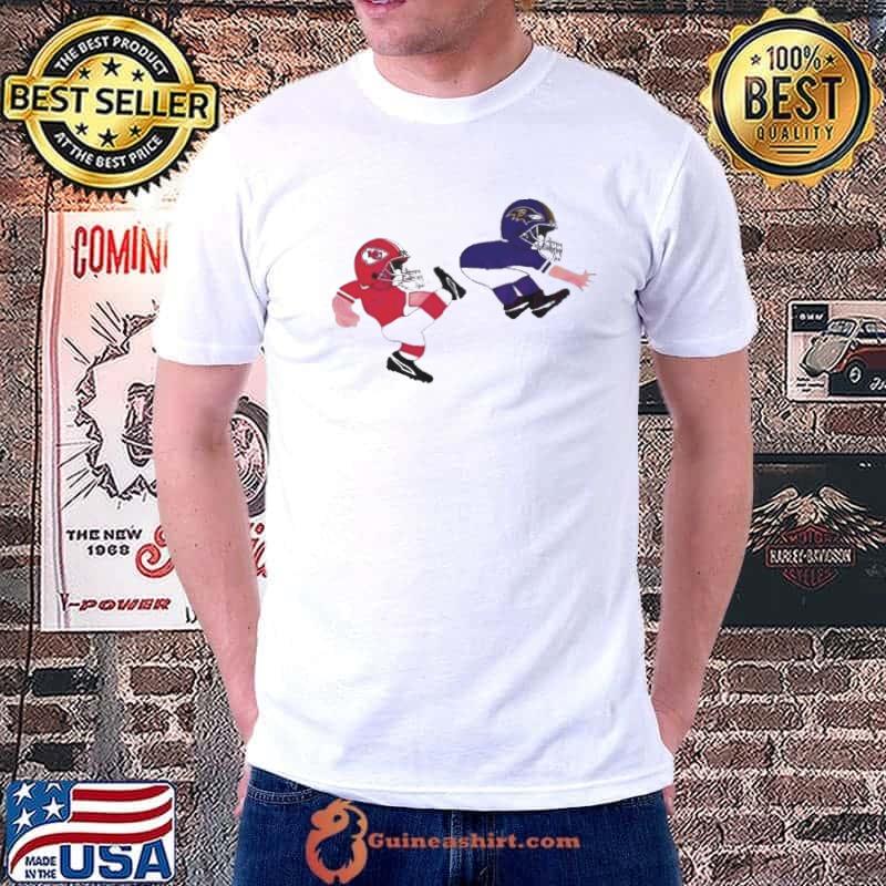 Kansas City Chiefs Kicks Baltimore Ravens Shirt