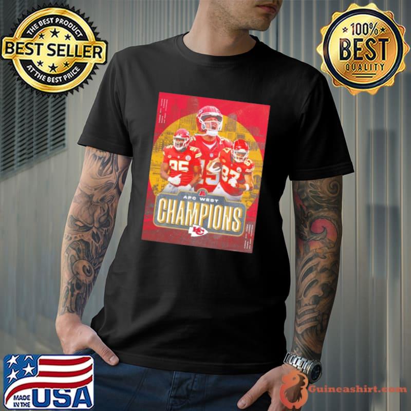 Kansas City Chiefs The Kings of the AFC West for the 8th straight year shirt