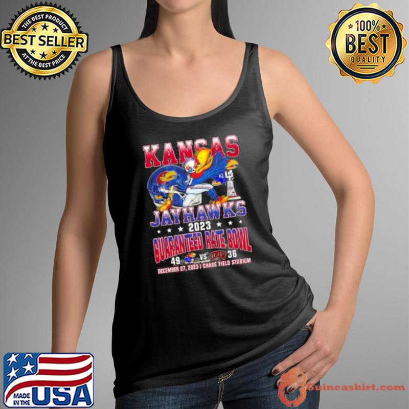 Kansas Jayhawks 2023 Guaranteed Rate Bowl Chase Field Stadium Shirt