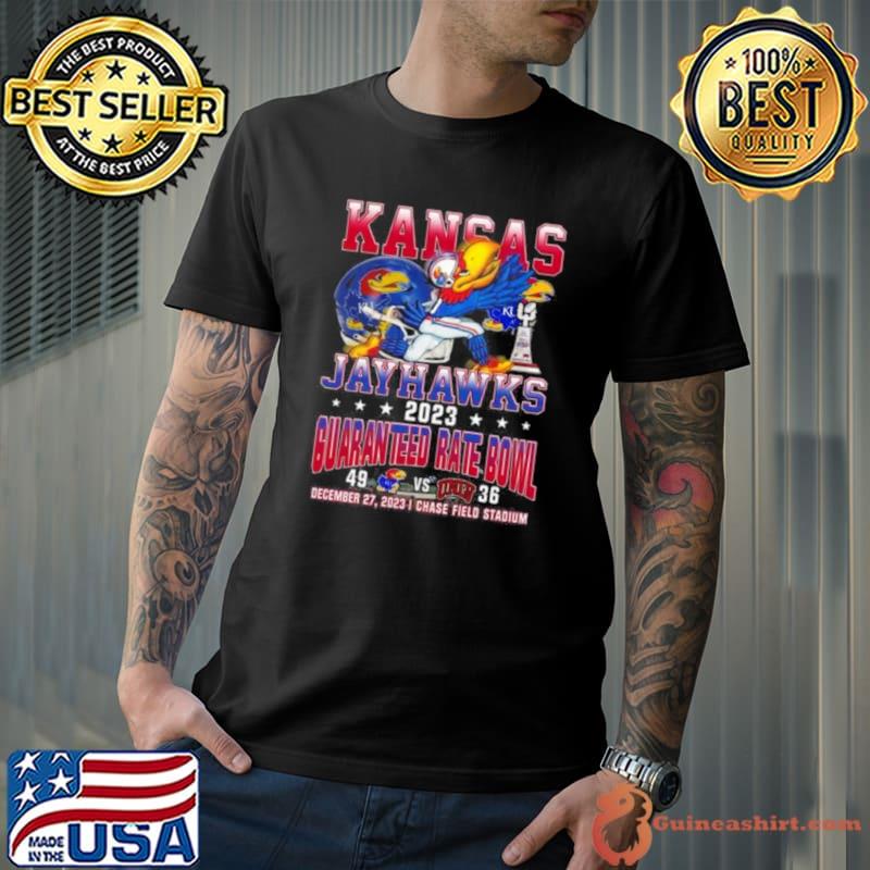 Kansas Jayhawks 2023 Guaranteed Rate Bowl Chase Field Stadium Shirt Unisex