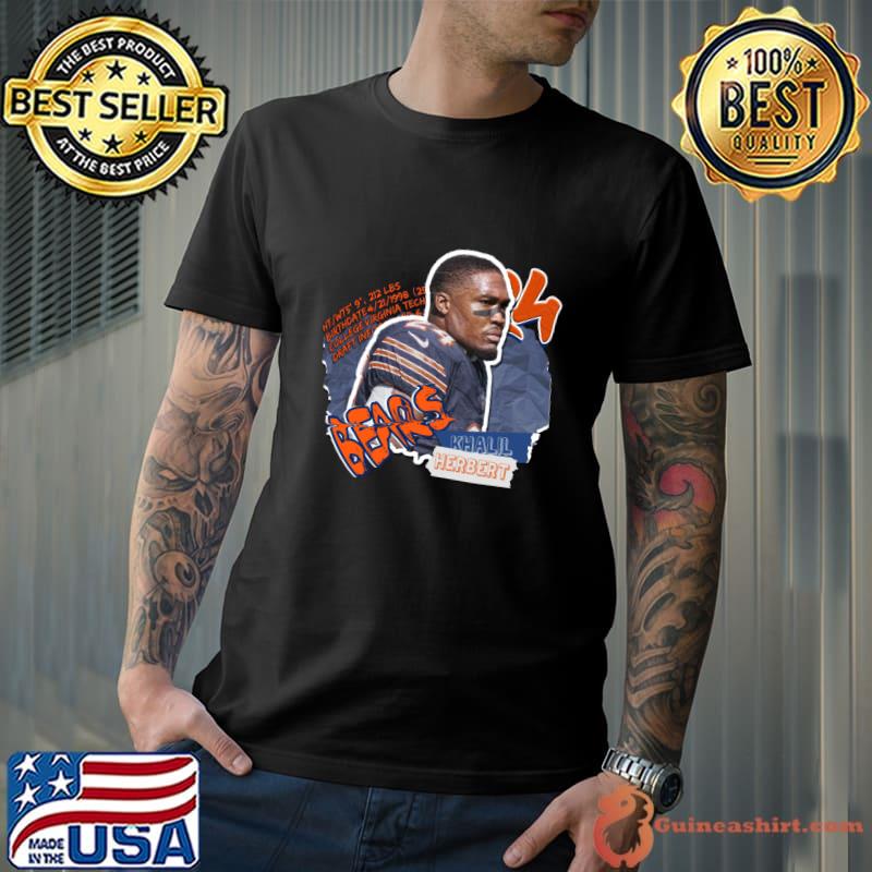 Khalil Herbert American football running back for the Chicago Bears T-Shirt Unisex