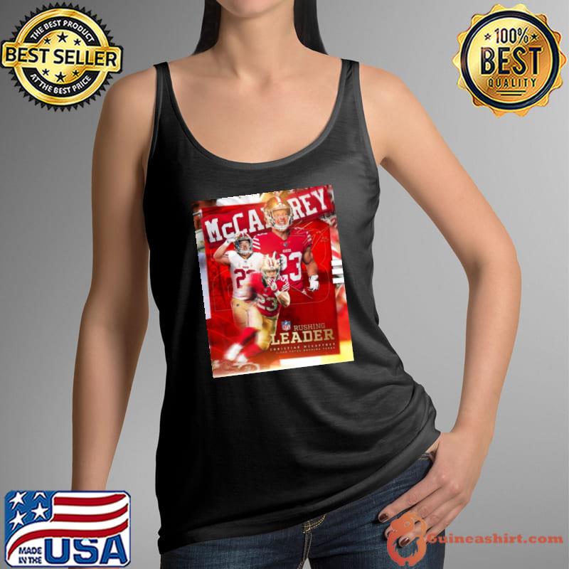 King Christian McCaffrey Rushing Leader 1459 Total Rushing Yards Signature Shirt