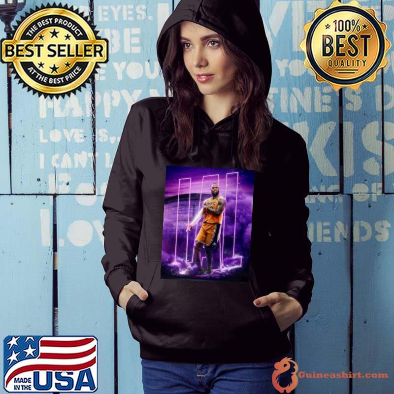 Los Angeles Lakers Lebron James Shirt Hoodie
