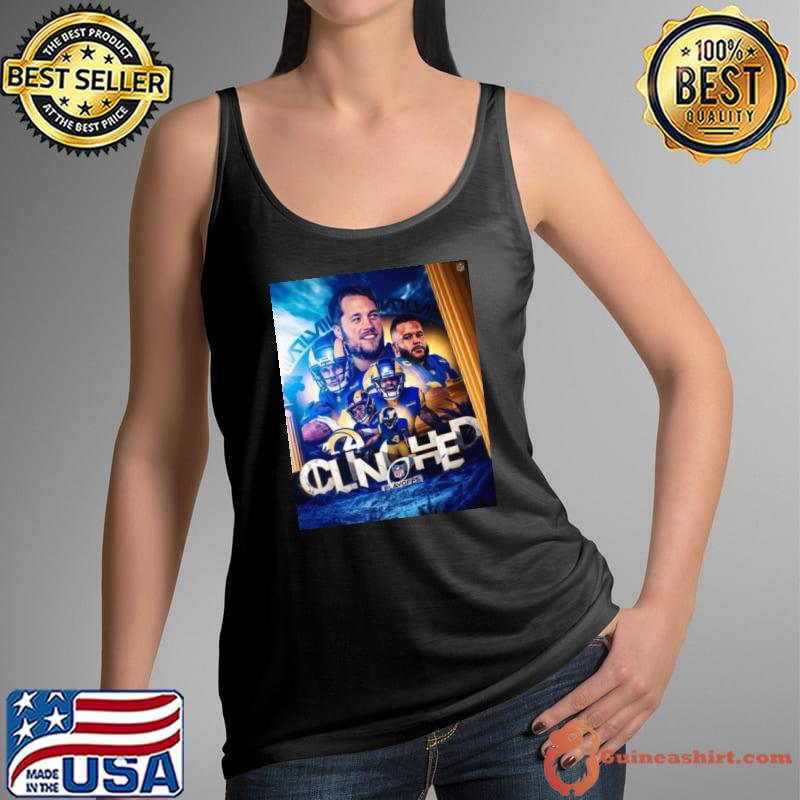 Los Angeles Rams NFL Are Heading To The Clinched Playoffs Shirt Tank Top
