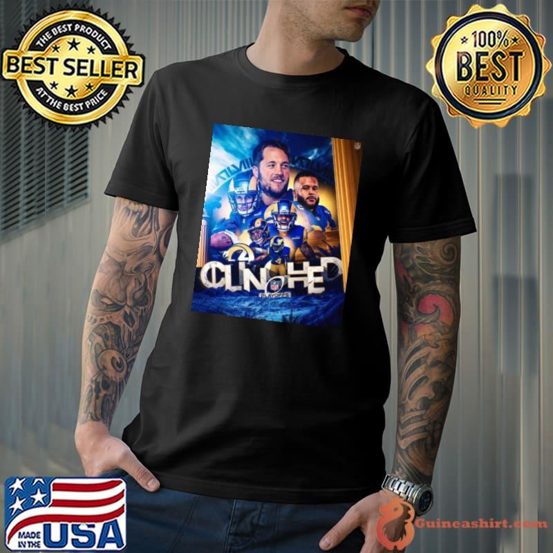 Los Angeles Rams NFL Are Heading To The Clinched Playoffs Shirt