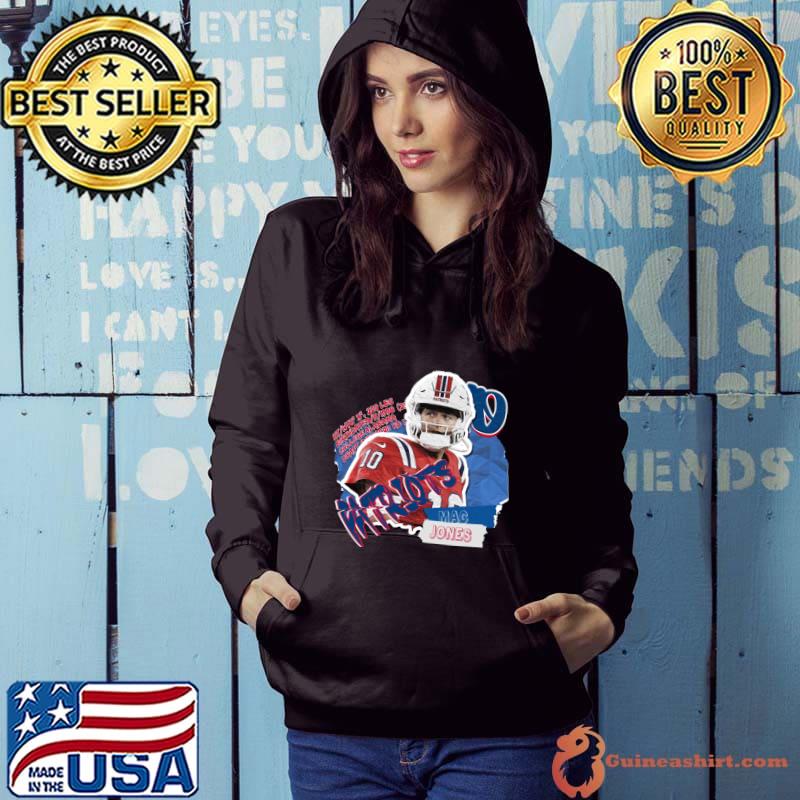 Mac Jones Superstar American football quarterback for the New England Patriots T-Shirt Hoodie