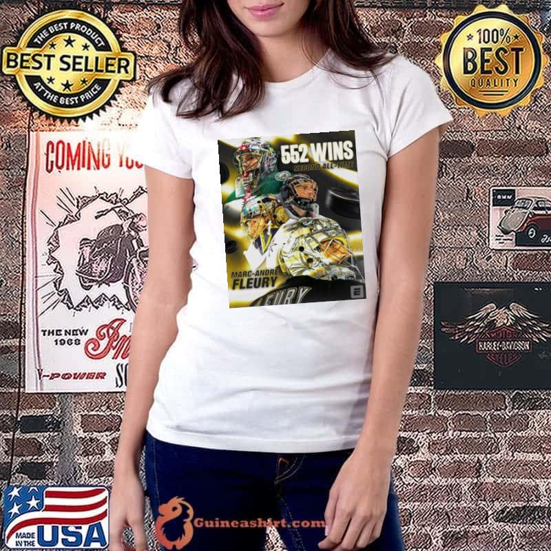 Marc-Andre Fleury 522 Wins Second All Time Shirt